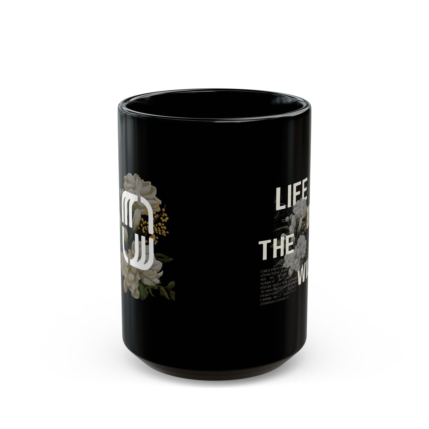 Life in the Wild Floral Mug