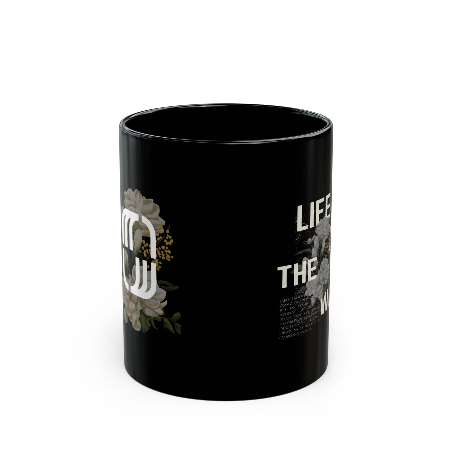 Life in the Wild Floral Mug